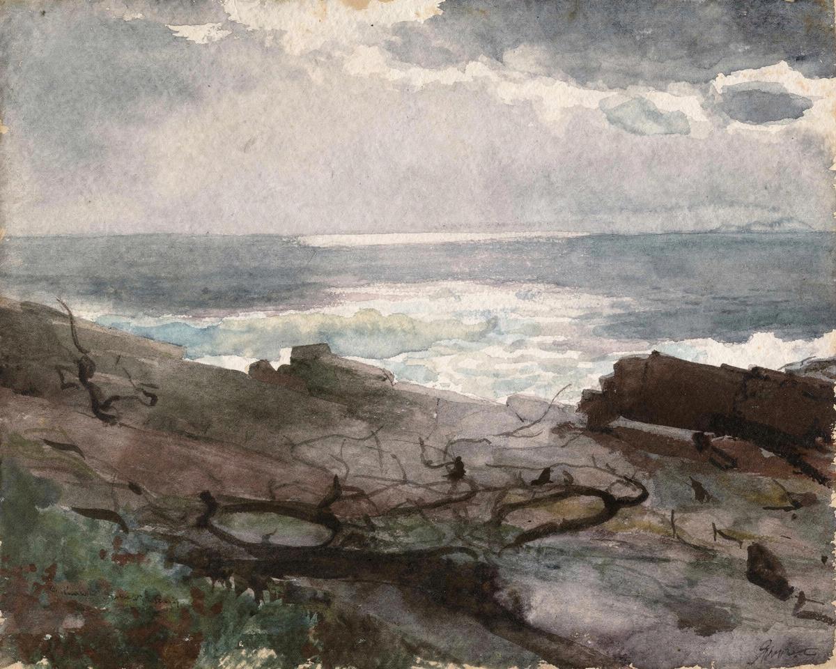 Sunshine and Shadow, Prout's Neck by Winslow Homer
American, 1836-1910 — archival fine-art print from Fable