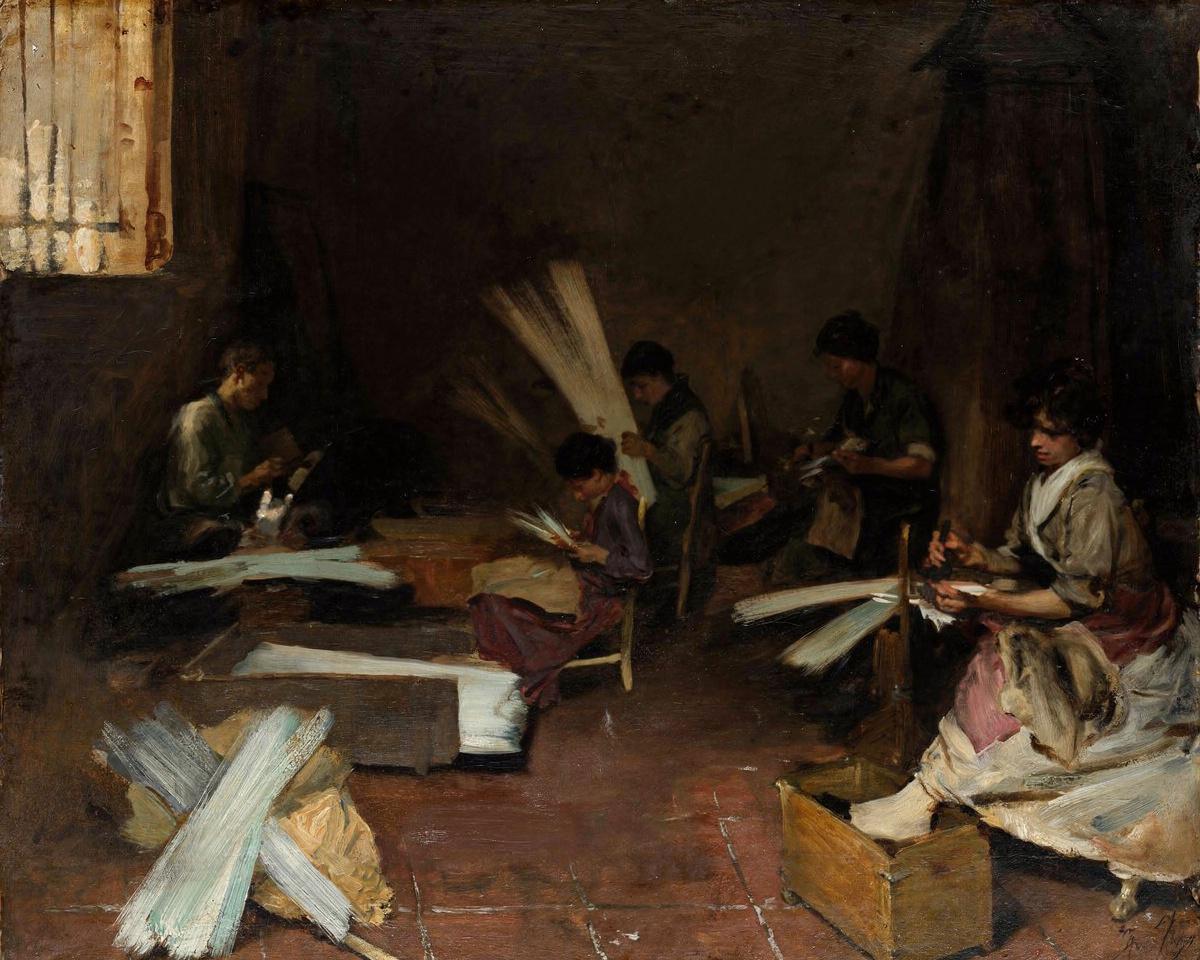 Venetian Glass Workers by John Singer Sargent — archival fine-art print from Fable