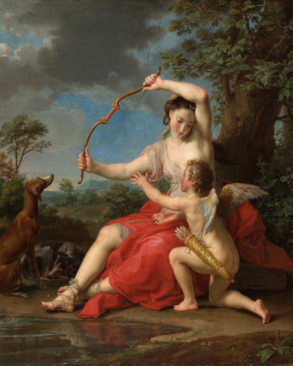 Diana and Cupid by Pompeo Batoni — archival fine-art print from Fable
