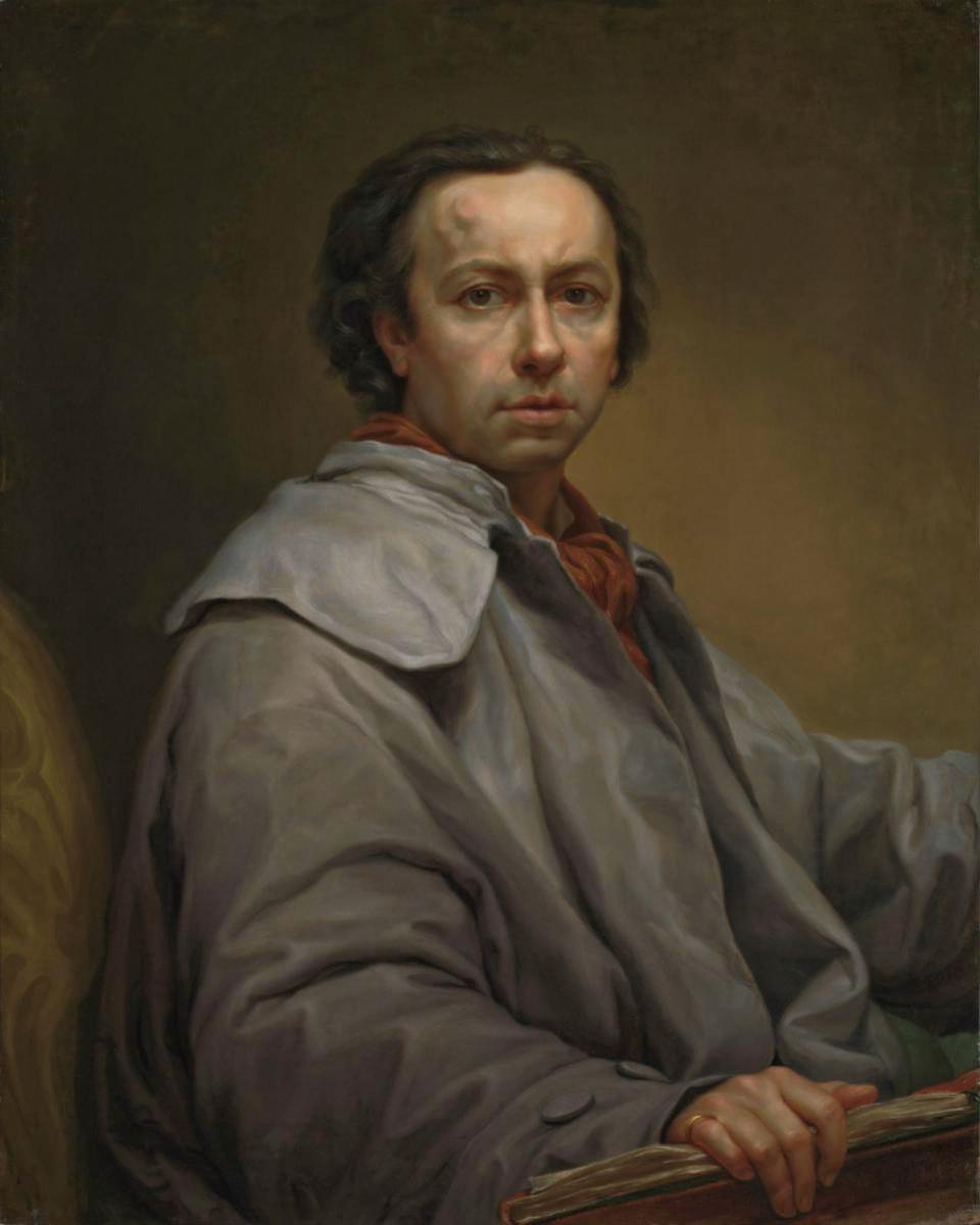 Self-Portrait by Anton Raphael Mengs — archival fine-art print from Fable