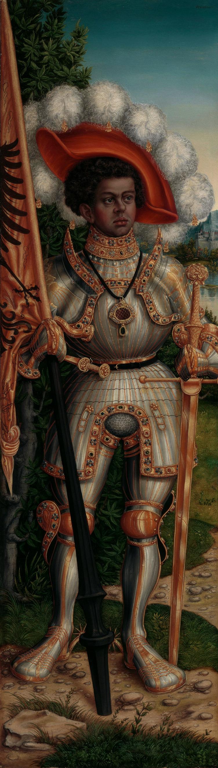 Saint Maurice by Lucas Cranach the Elder and Workshop — archival fine-art print from Fable