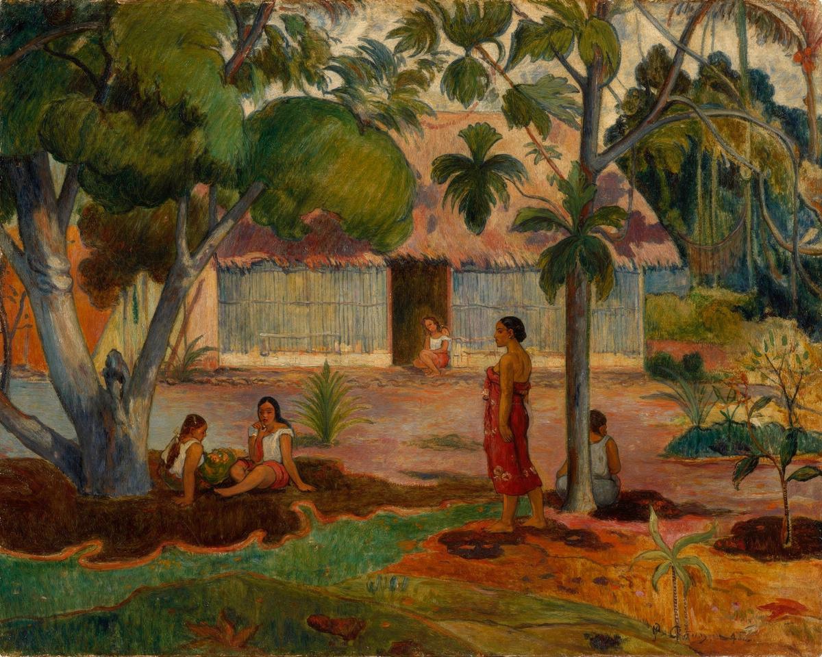 The Large Tree by Paul Gauguin — archival fine-art print from Fable