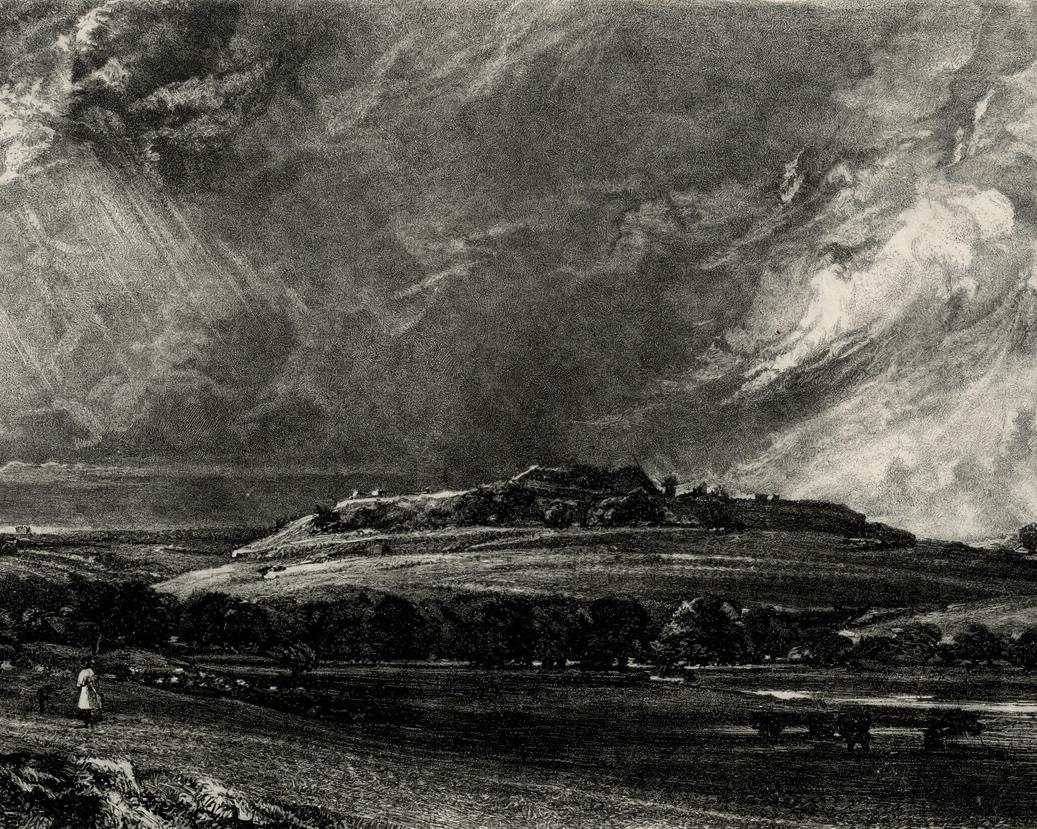 Old Sarum by David Lucas (English, 1802-1881)
after John Constable — archival fine-art print from Fable