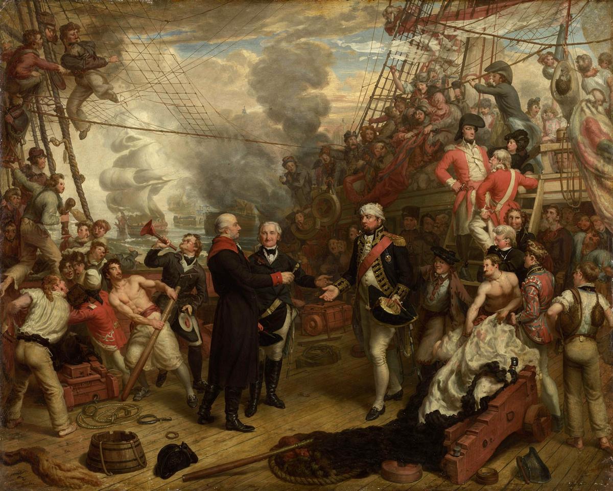The Admiral's Surrender — archival fine-art print from Fable