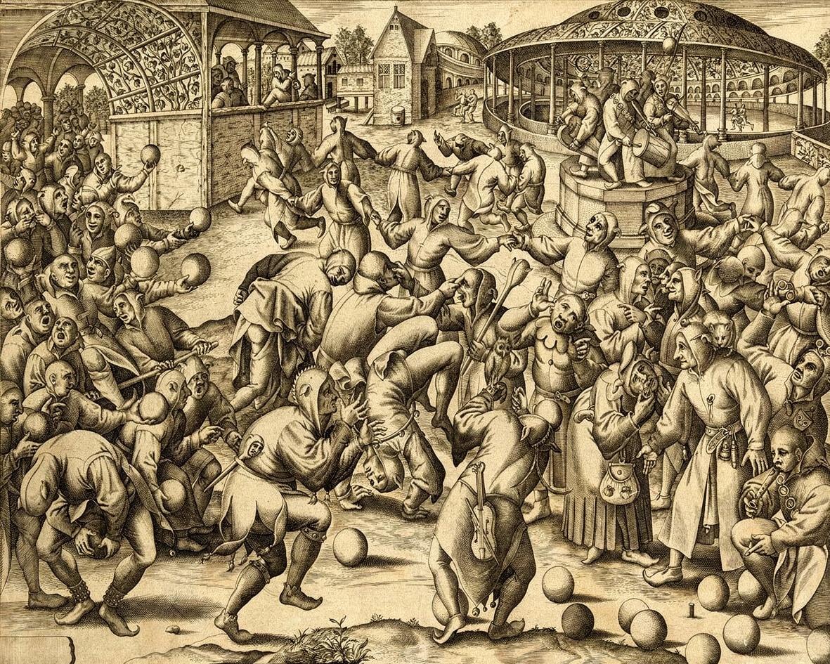 The Festival of Fools by Pieter Bruegel the Elder — archival fine-art print from Fable