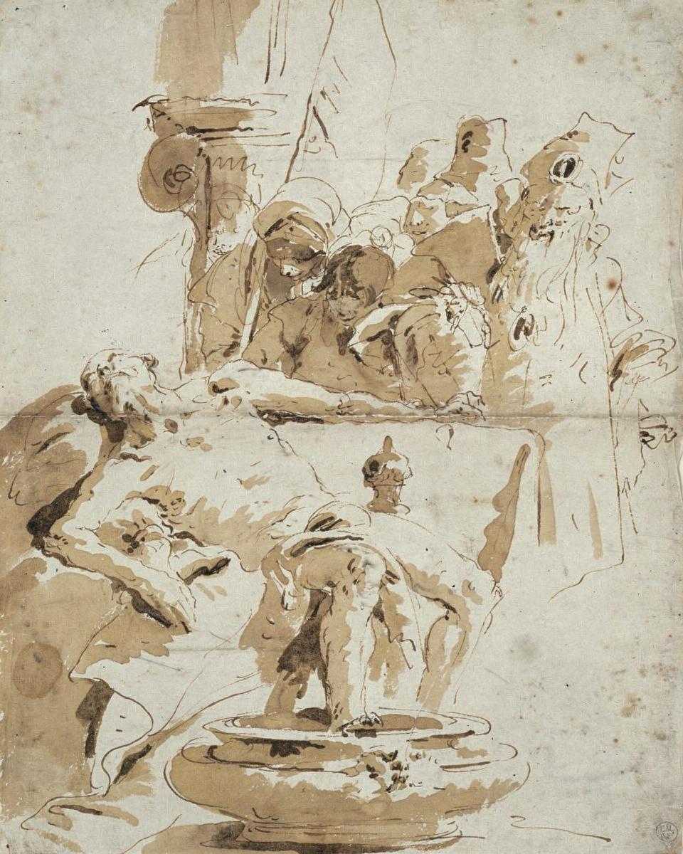 Fantasy on the Death of Seneca by Giovanni Battista Tiepolo
Italian, 1696–1770 — archival fine-art print from Fable