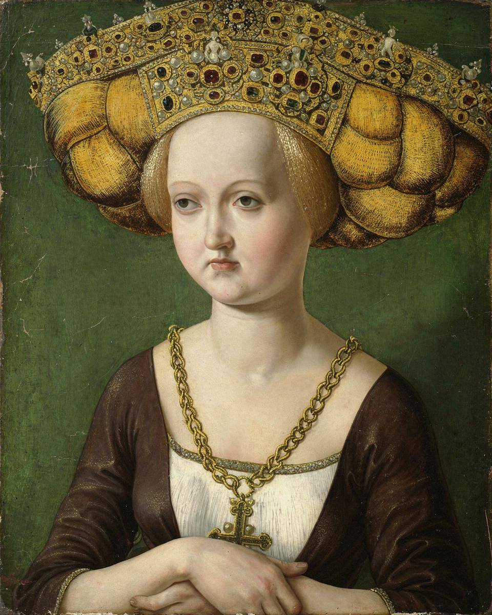 Portrait of Kunigunde of Austria by MTB-PE-27 — archival fine-art print from Fable