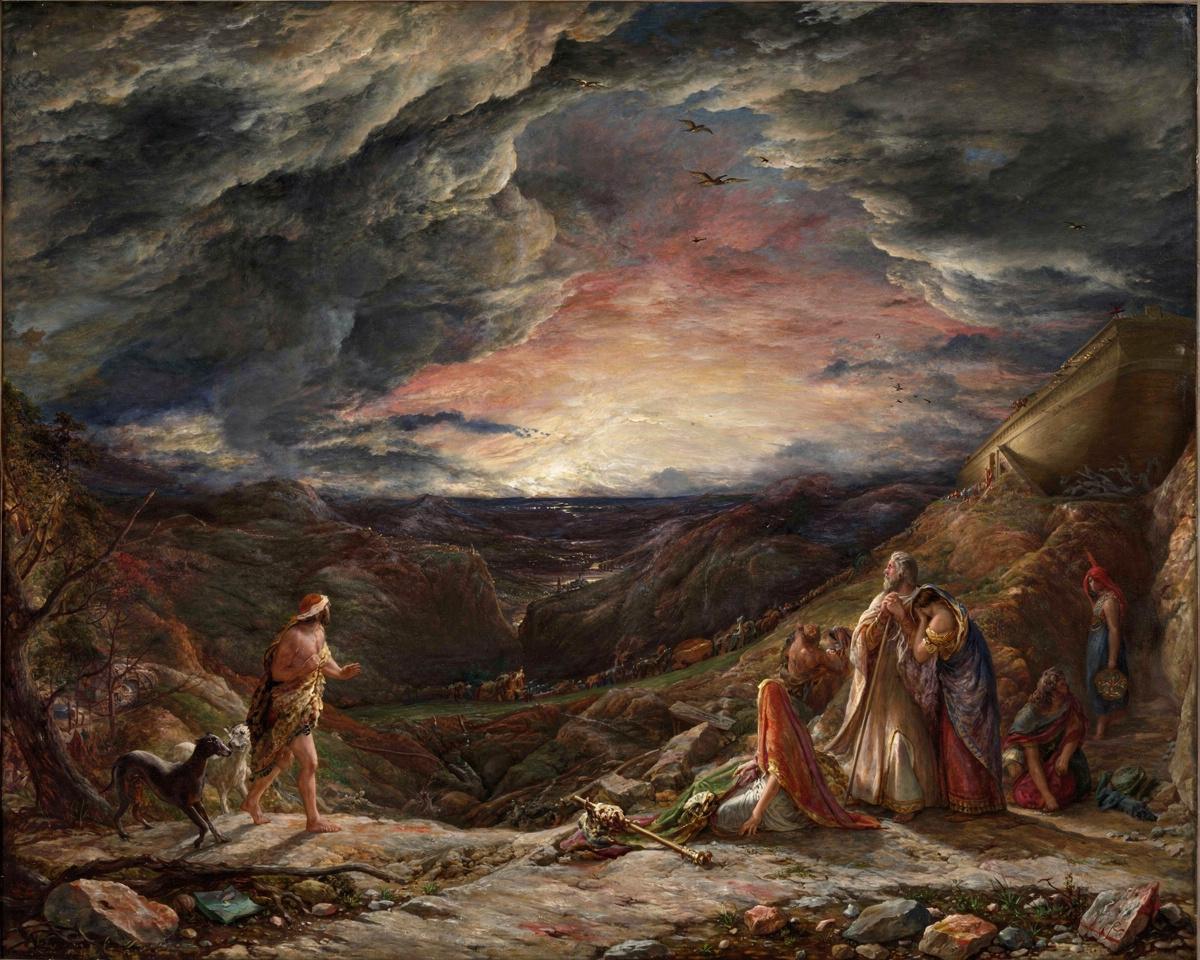 Noah: The Eve of the Deluge by John Linnell — archival fine-art print from Fable