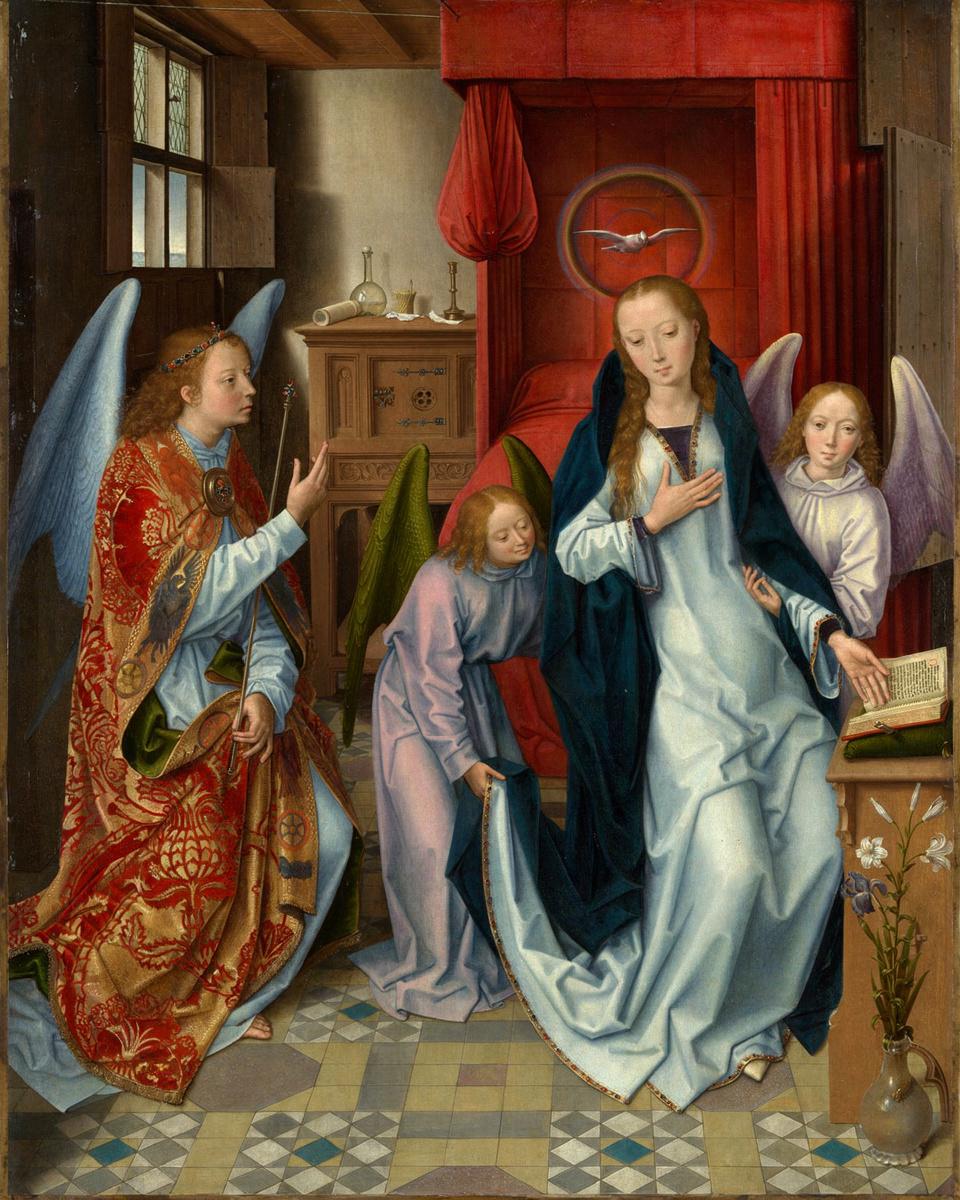 The Annunciation by Hans Memling — archival fine-art print from Fable