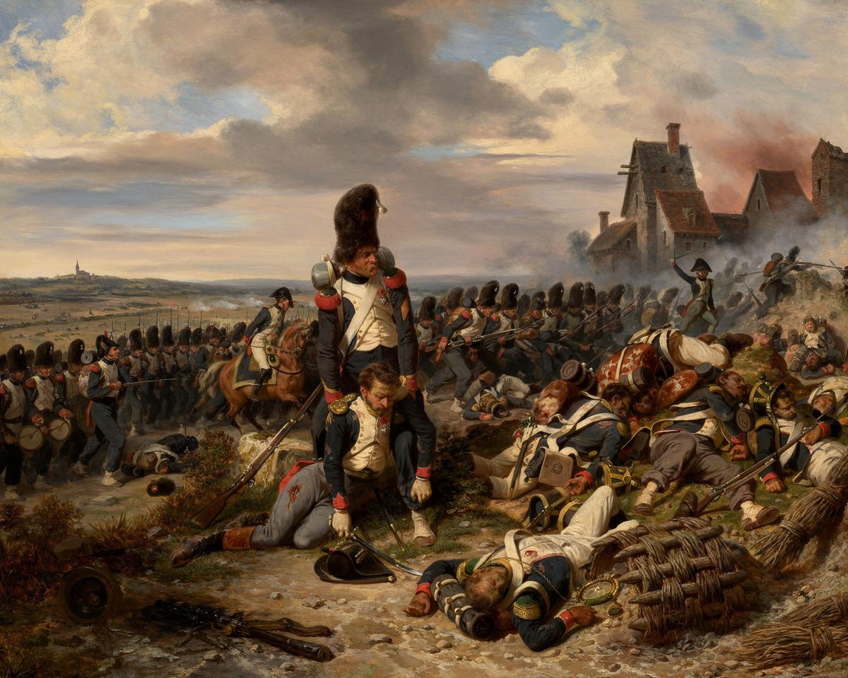 Battle Scene by Joseph Louis Hippolyte Bellangé — archival fine-art print from Fable