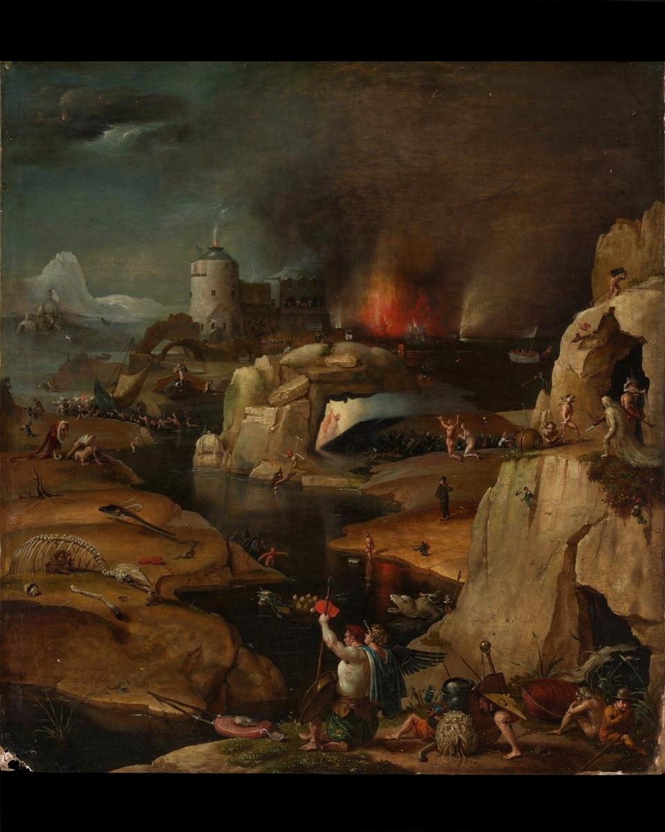 Christ's Descent into Hell by Hieronymus Bosch — archival fine-art print from Fable