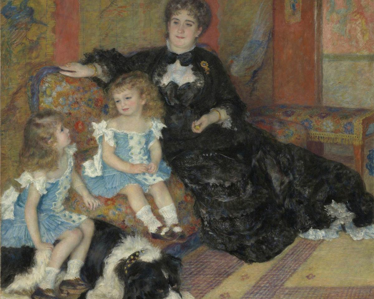 Madame Charpentier and Her Children by Auguste Renoir — archival fine-art print from Fable
