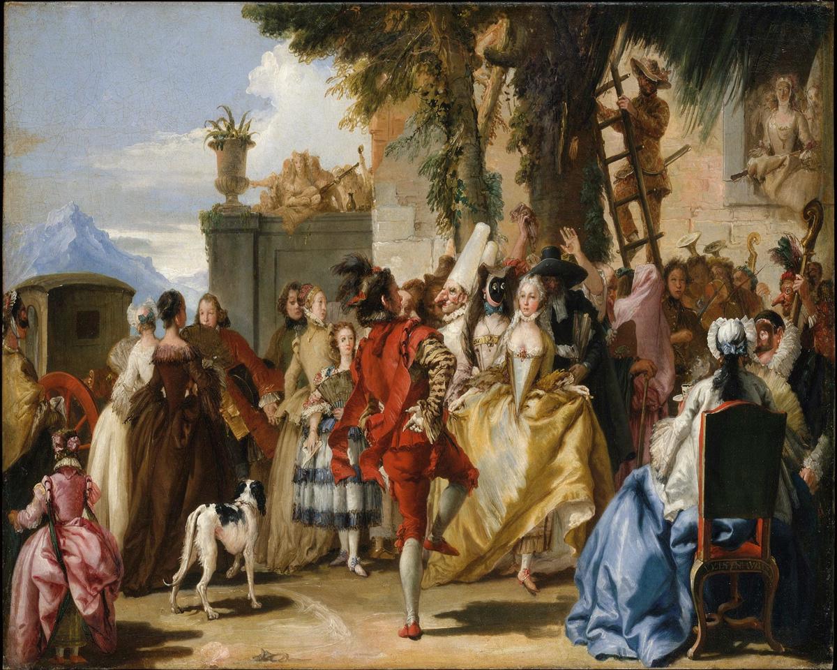 A Dance in the Country by Giovanni Domenico Tiepolo — archival fine-art print from Fable