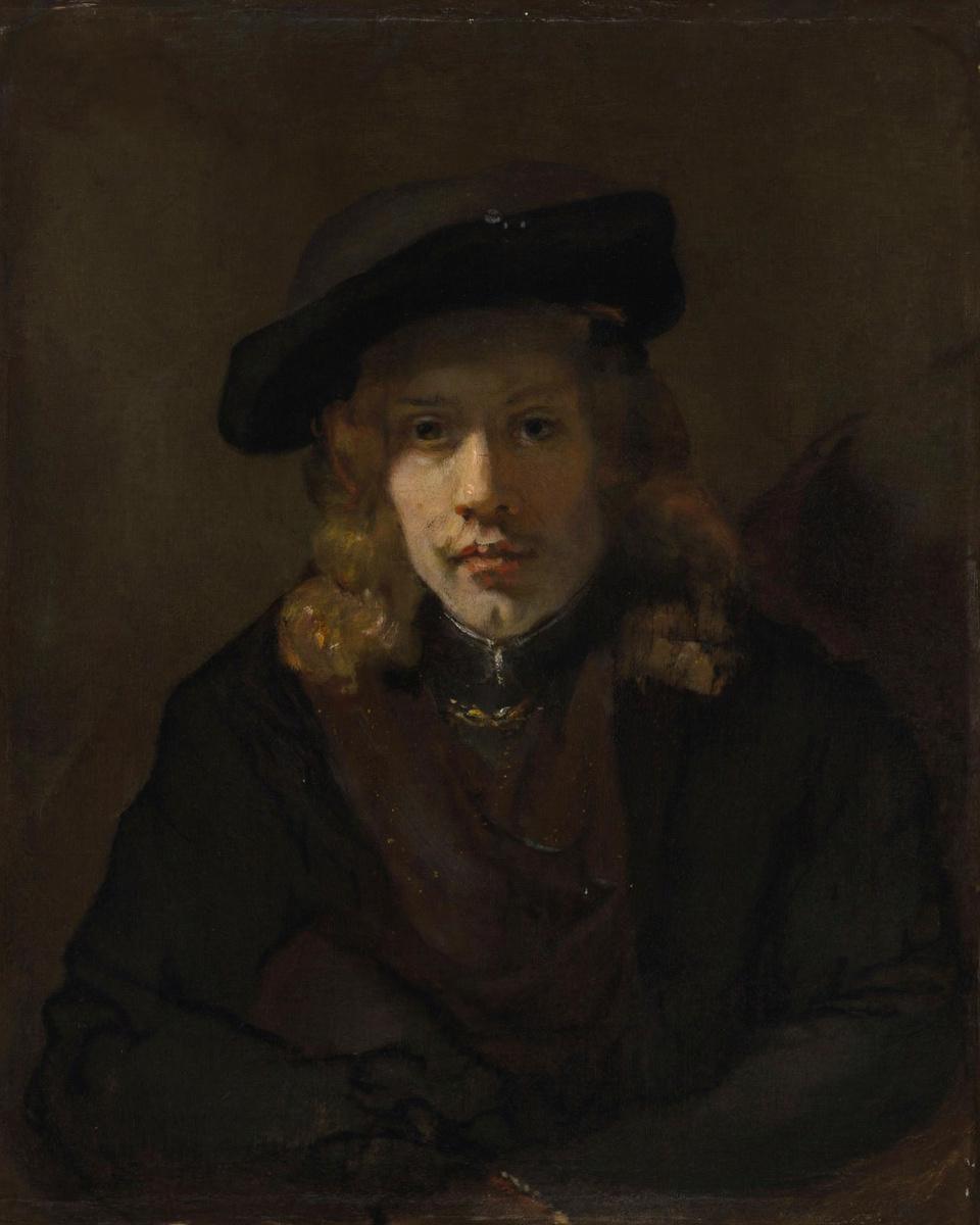 Man in a Beret by Rembrandt — archival fine-art print from Fable