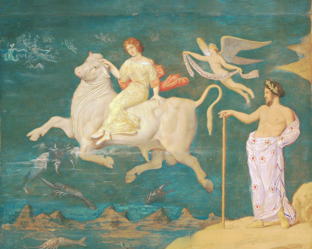 Rape of Europa by Jean-Auguste-Dominique Ingres — archival fine-art print from Fable