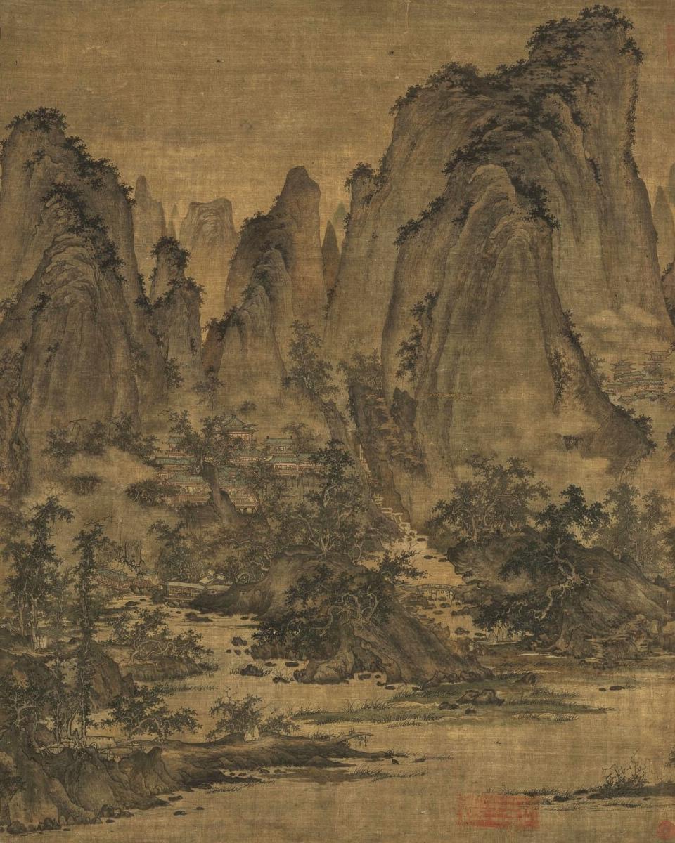 Summer Mountains by Qu Ding — archival fine-art print from Fable