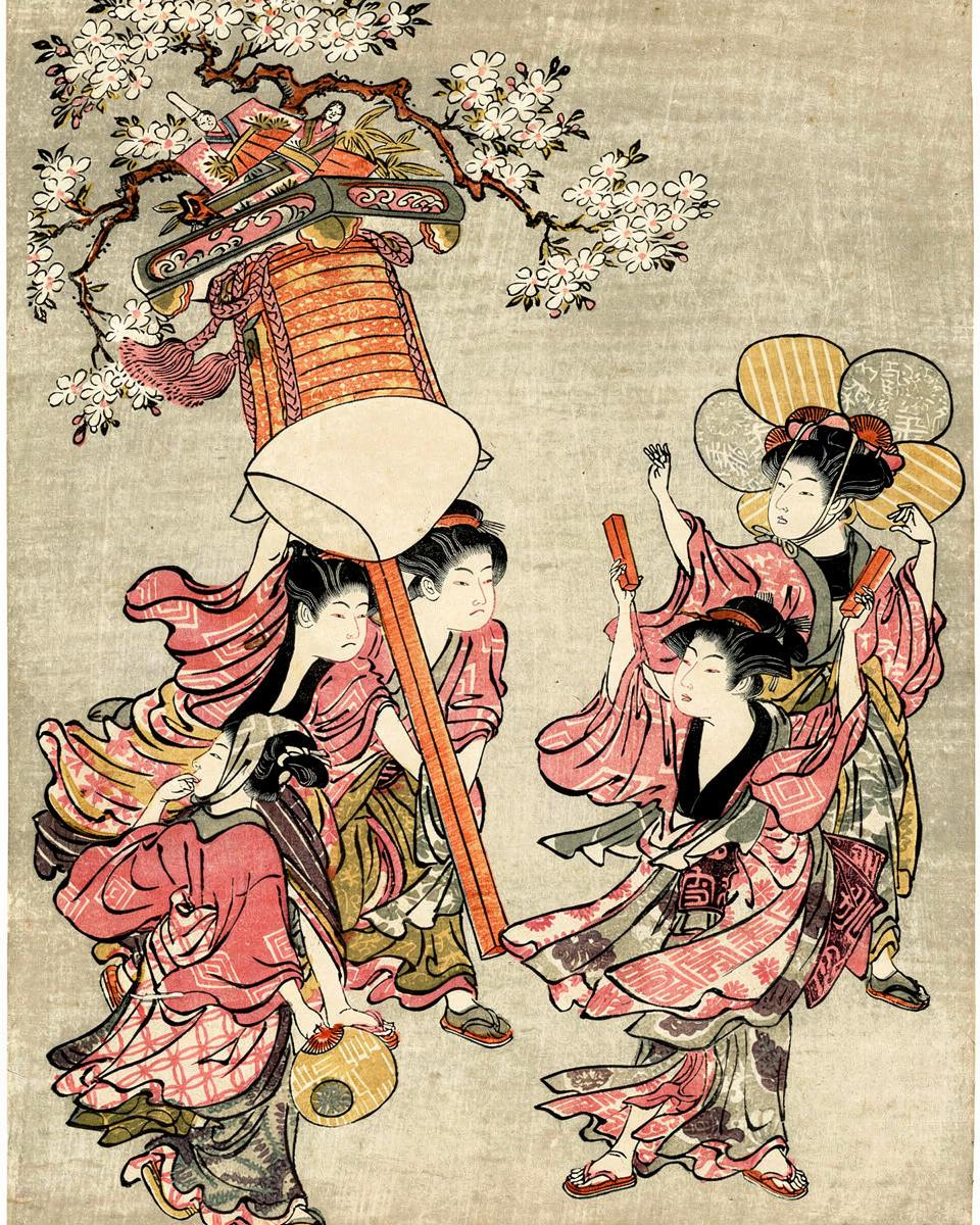 Lantern of the Four Seasons by Torii Kiyonaga
Japanese, 1752-1815 — archival fine-art print from Fable