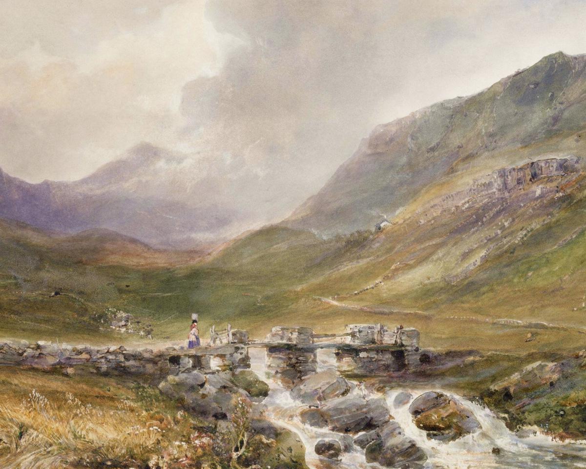 Welsh mountain scene by Campion — archival fine-art print from Fable
