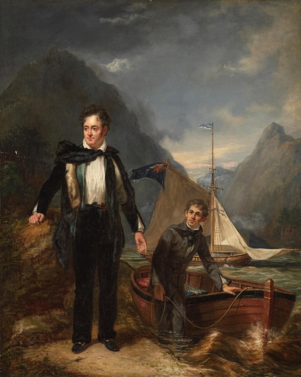 Lord Byron at Newstead Abbey — archival fine-art print from Fable
