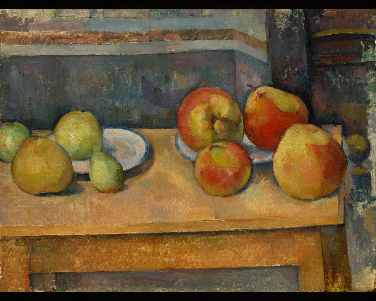 Still Life with Apples and Pears by Paul Cézanne — archival fine-art print from Fable
