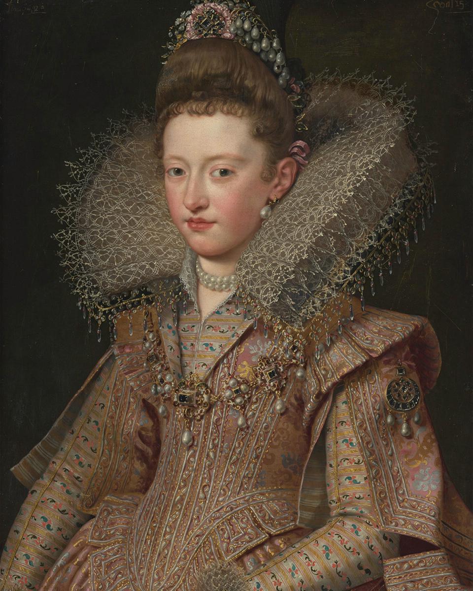 Margherita Gonzaga (1591–1632), Princess of Mantua by Frans Pourbus the Younger — archival fine-art print from Fable