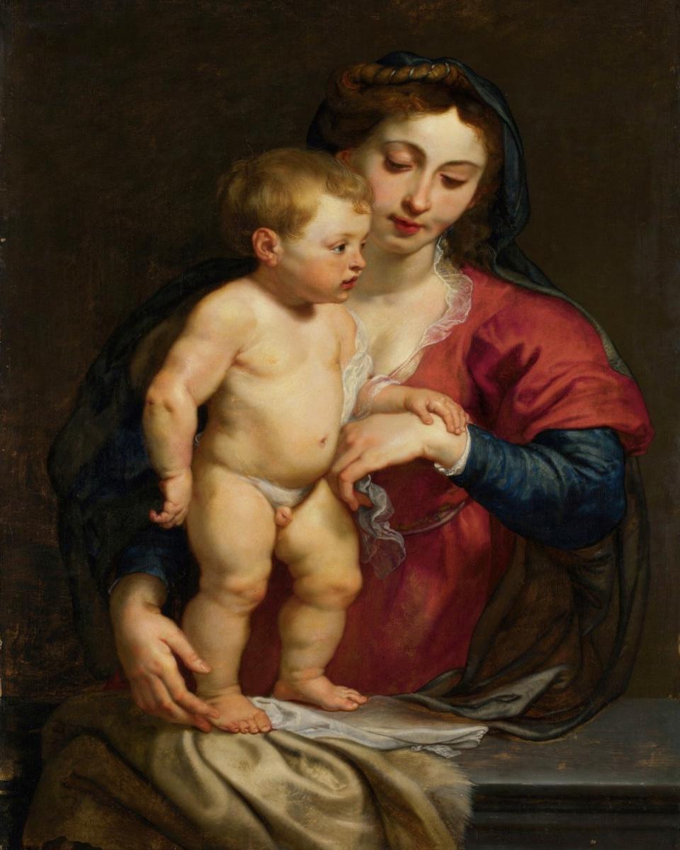 Madonna and Child by Rubens, Peter Paul — archival fine-art print from Fable