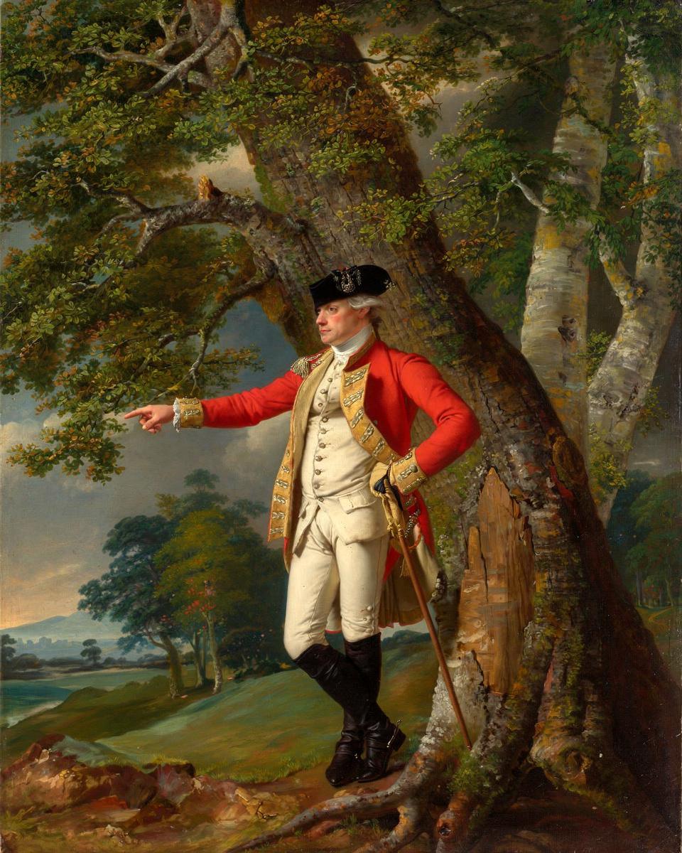 Portrait of Colonel Charles Heathcote by Joseph Wright of Derby — archival fine-art print from Fable