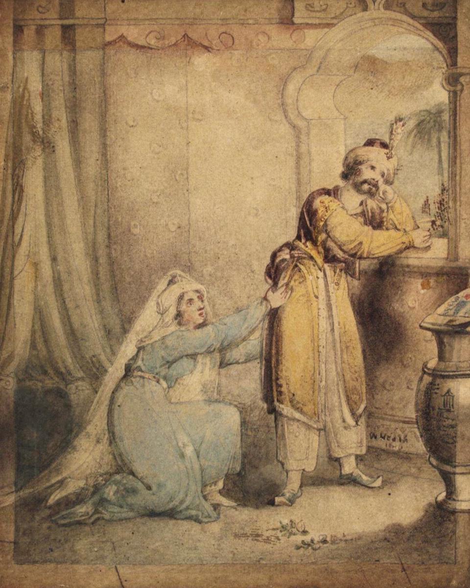 The Plea by Heath, William — archival fine-art print from Fable