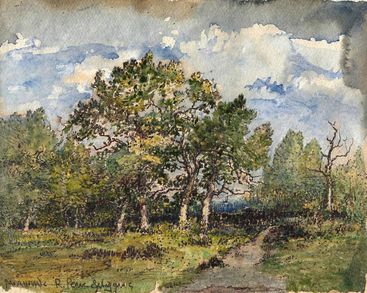 Landscape by Narcisse Diaz de la Peña — archival fine-art print from Fable