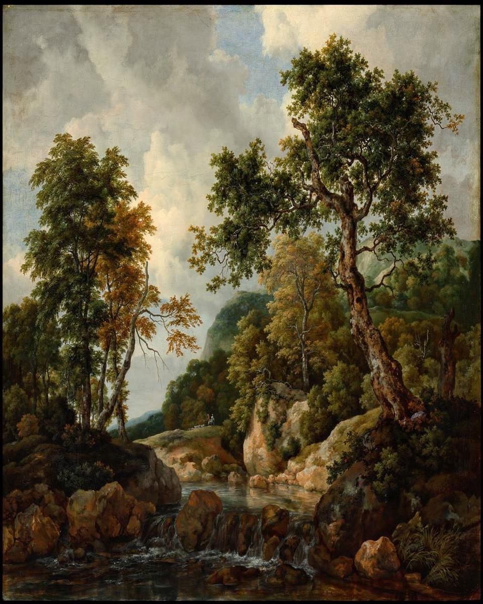The Forest Stream by Jacob van Ruisdael — archival fine-art print from Fable