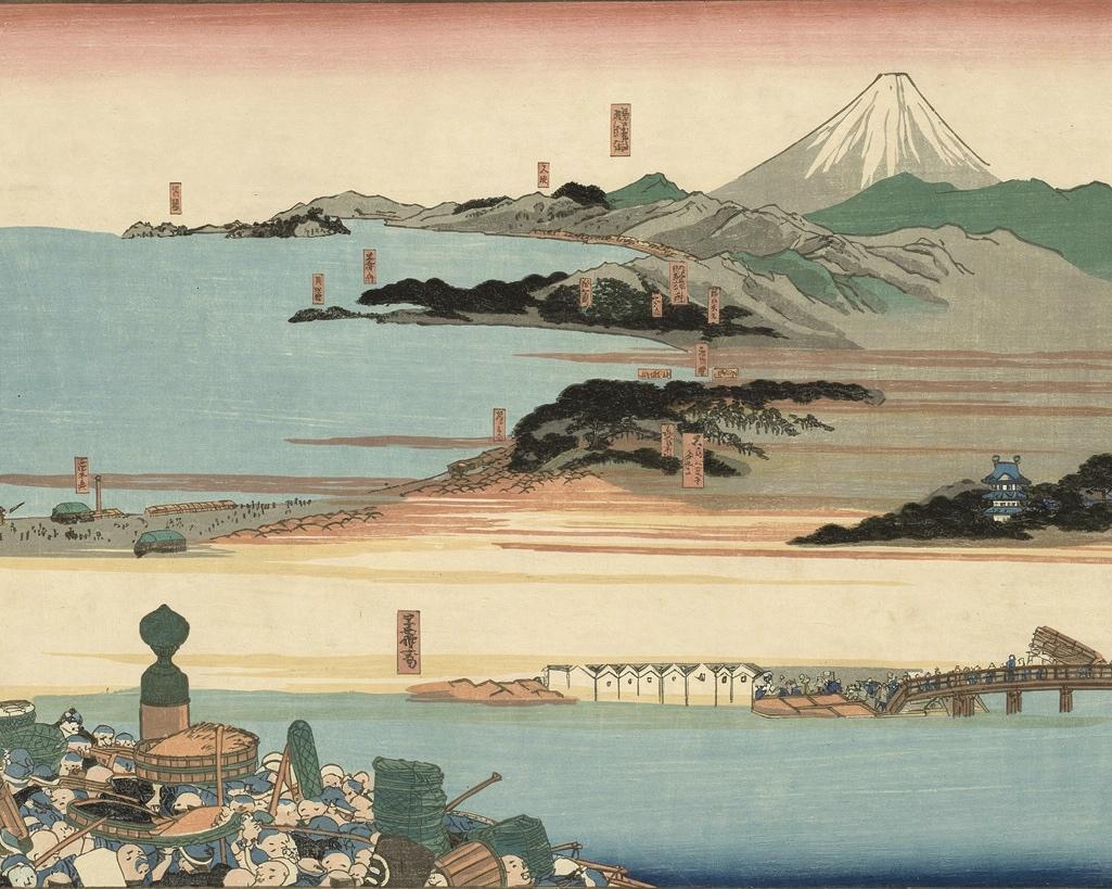 Four Views of the Tokaido by Utagawa Kuniyoshi
Japanese, 1797-1861 — archival fine-art print from Fable