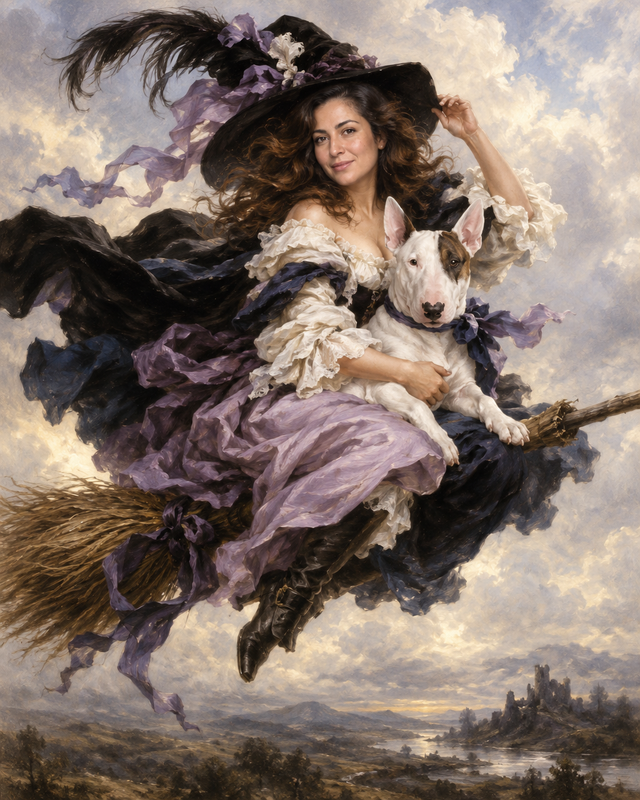 With your pet: a portrait in The Lilac Flight