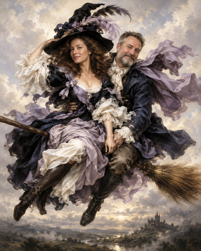 Together: a portrait in The Lilac Flight
