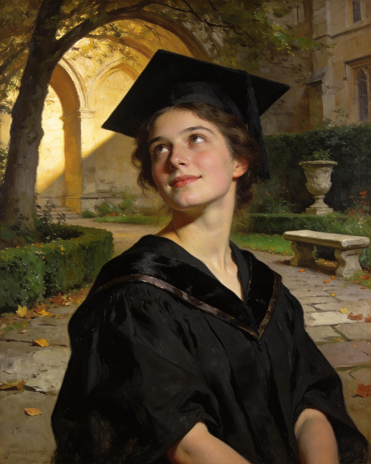 Laurea Magna human portrait — custom painted portrait by Fable
